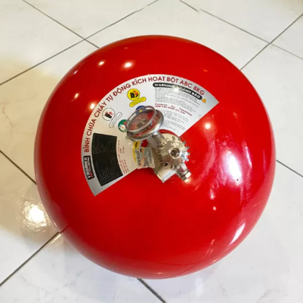 Bình chữa cháy tự động bột ABC 8kg Tomoken