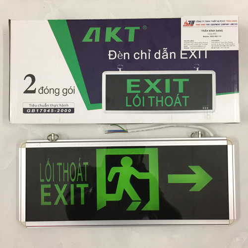 Đèn Exit chỉ hướng